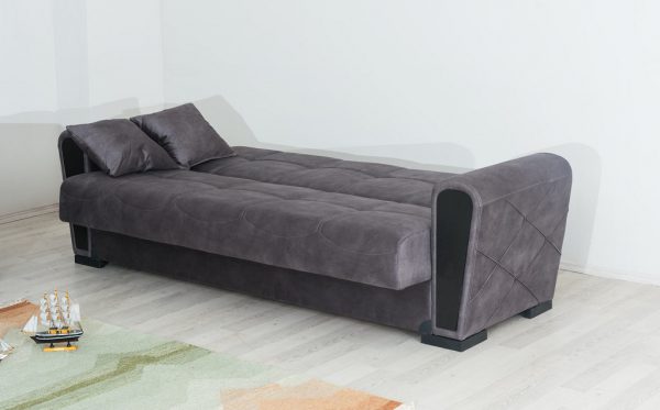 ספה נפתחת למיטה ROME בצבע אפור