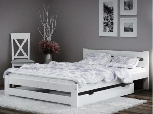 Дизайнерская двуспальная кровать MILA