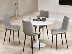 Серый комплект стульев MULA