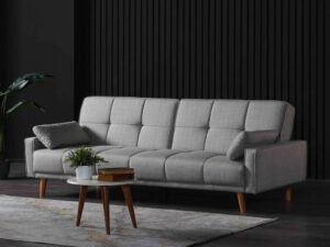 Дизайнерский серый диван ELEANOR